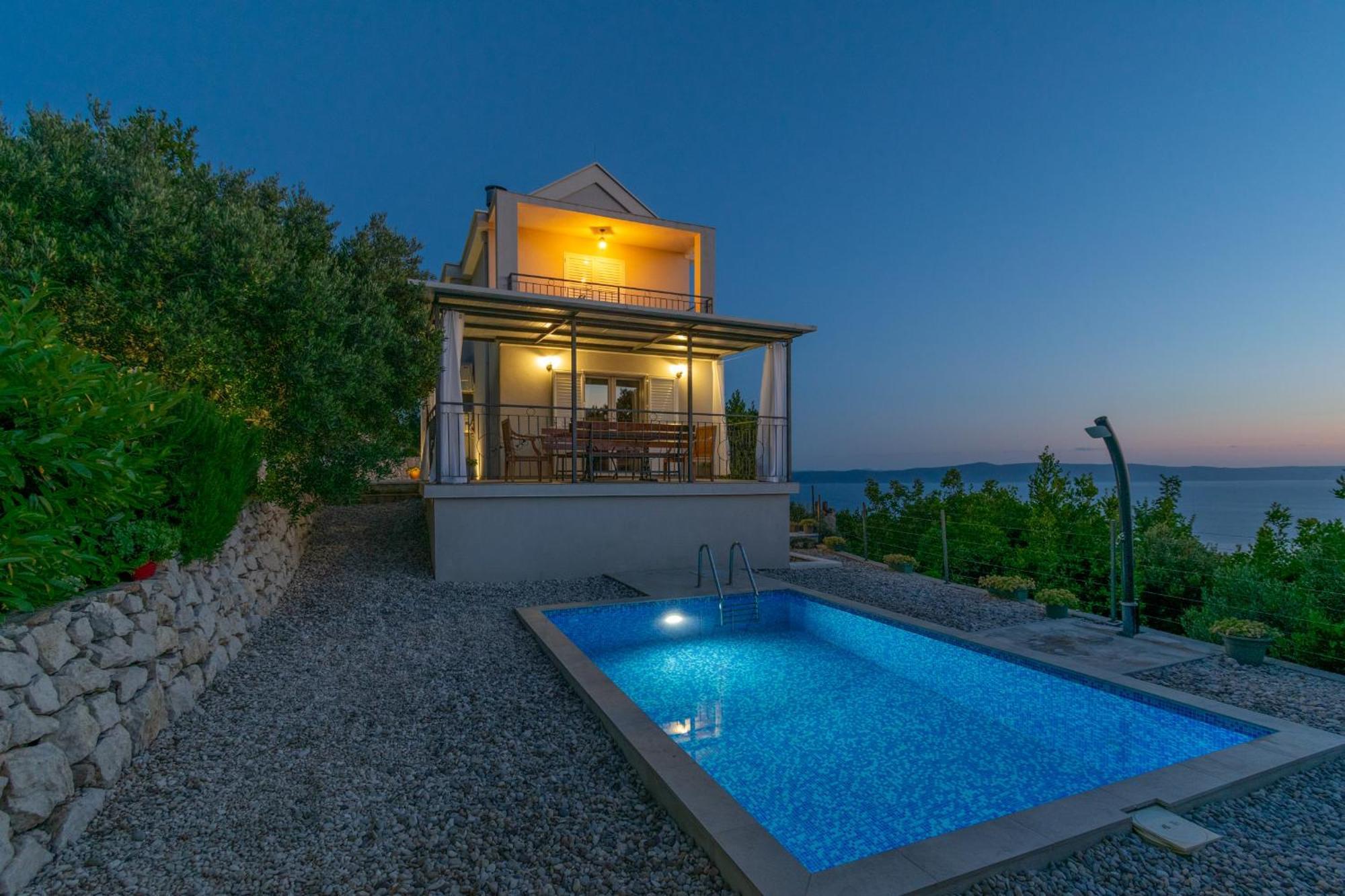 Villa With Sea View 포드고라 외부 사진